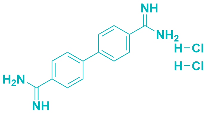 [1,1'-biphenyl]-4,4'-bis(carboximidamide) dihydrochloride